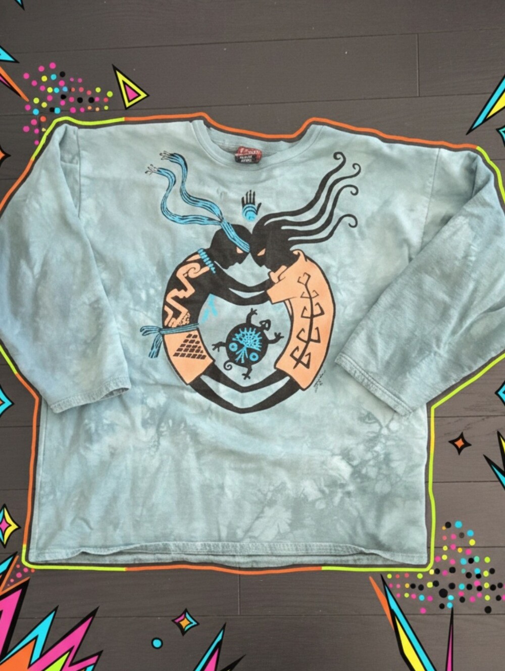 1995 RARE Vintage Dagoli Studio Sweatshirt 90s Soul Mate 100% Cotton XL Unisex